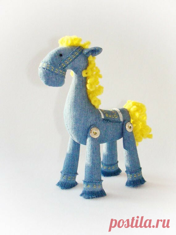 Джинсовые игрушки