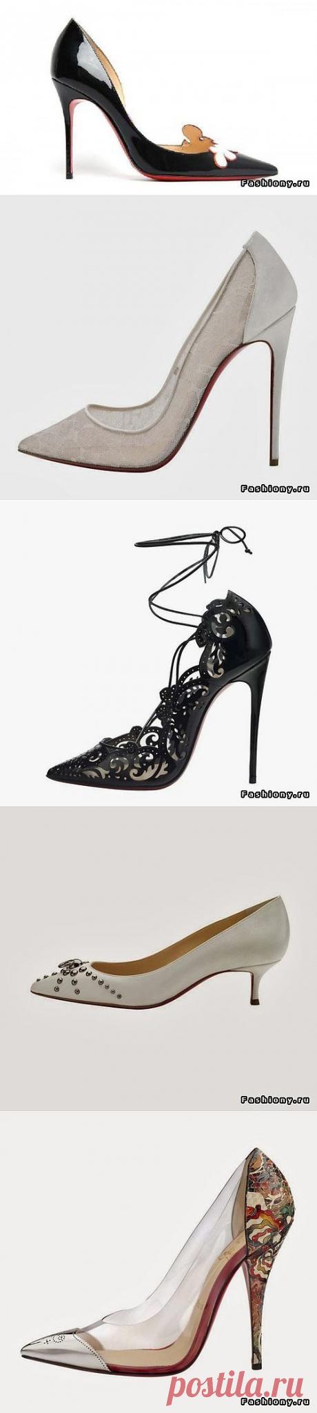 Christian Louboutin. Коллекция обуви весна-лето 2014 - туфли