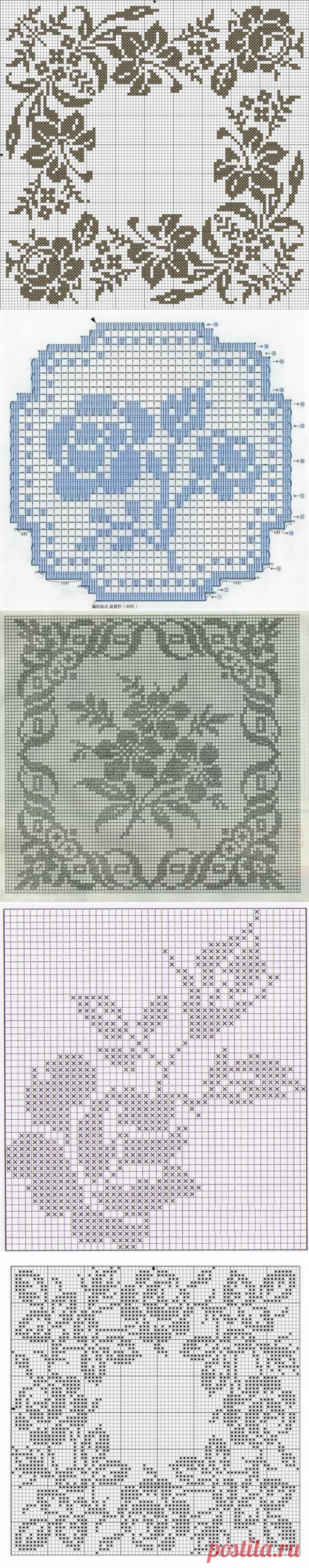 ​Что такое филейное вязание крючком — DIYIdeas