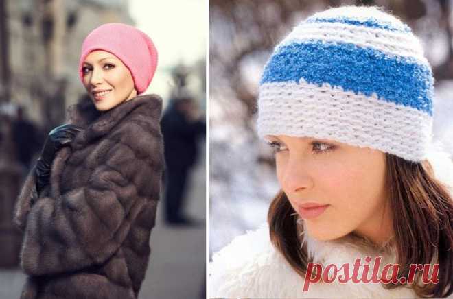 Вязаные шапки для женщин  возраста элегантности — фотоподборка с советами 
Без головного убора суровой русской зимой, которая длится гораздо больше соответствующего календарного периода, никак не обойтись. Выбор большинства женщин возраста 