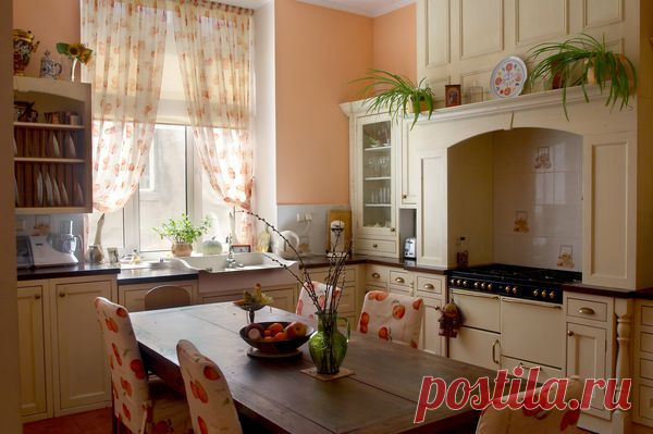 Характерный английский стиль в интерьере кухни — Наши дома
