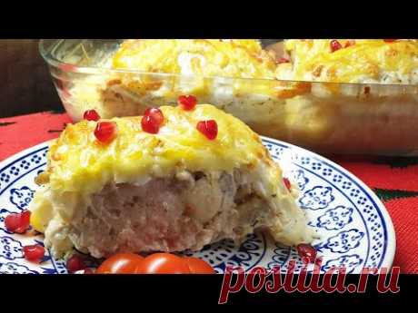 Мясные ТРУБОЧКИ в лаваше🎄НОВОГОДНЕЕ МЕНЮ 2021🎄Горячее мясное блюдо на НОВЫЙ ГОД