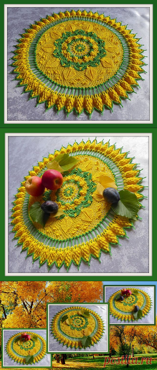 Ravelry: галерея проекта Осенний рисунок Ольги Матейс