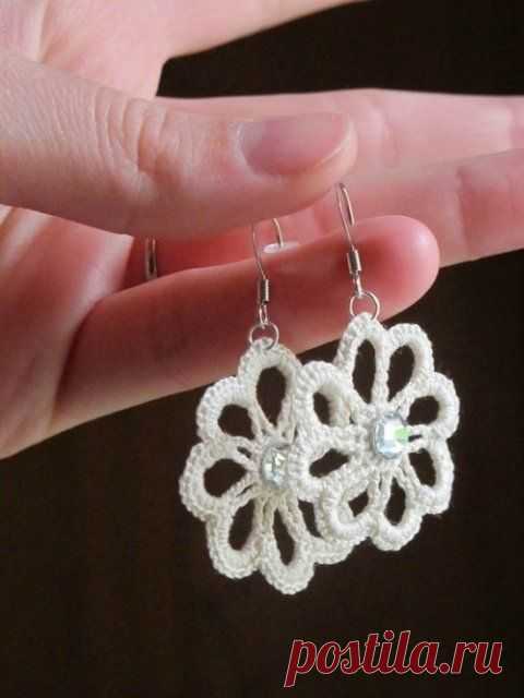 Вязаные украшения (идеи и схемы)