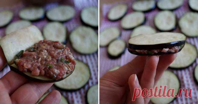Баклажаны с мясом в кляре 

Предлагаем рецепт оригинальной и очень удобной закуски из баклажанов. Порционные овощные мини-сэндвичи со стола исчезают со скоростью молнии! В таком виде, поверьте, баклажаны понравятся исключитель…