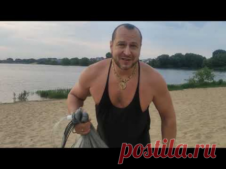 Кастинговая сеть с большим кольцом. Обучение забросу и ньюансы рыбалки...