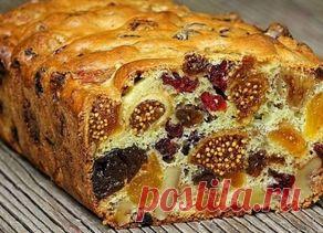 Кекс из сухофруктов