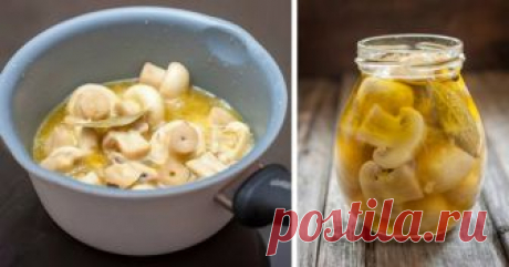 Экспресс-рецепт маринованных грибов, которые тут же сметут со стола Мы представляем Вашему вниманию рецепт вкуснейших шампиньонов, которые съедаются настолько же быстро, как и готовятся!
