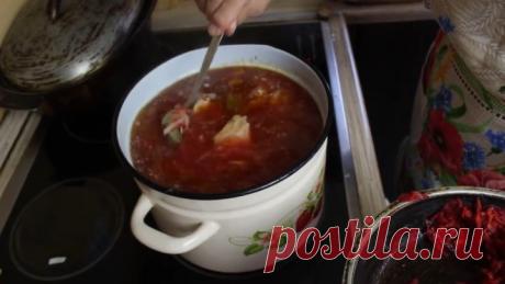 Борщ!!! За уши не оторвешь. Бабушкины рецепты. Попробуйте!