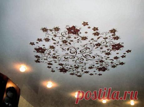Узоры на потолке своими руками | Квартирный вопрос
