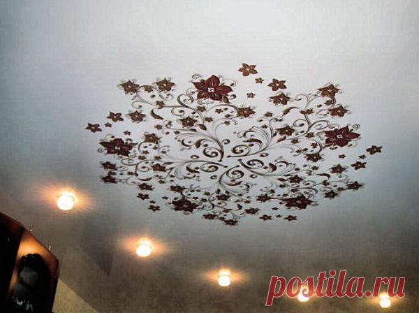 Узоры на потолке своими руками | Квартирный вопрос