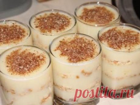 Банановый пудинг - домашний рецепт от Простоквашино