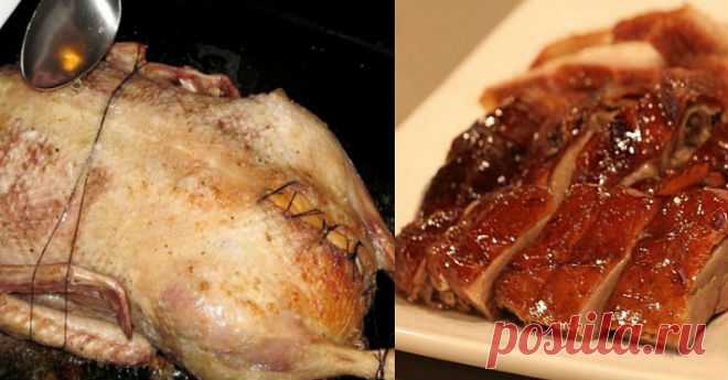 Утка с яблоками в духовке — королева новогоднего стола! | Готовим вкусно!