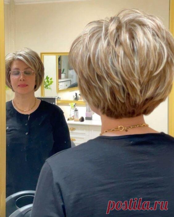 Стрижка, которая очень популярна в мире этим летом. Стилисты рекомендуют эту прическу всем женщинам после 50 | Женщина после 50 | Дзен