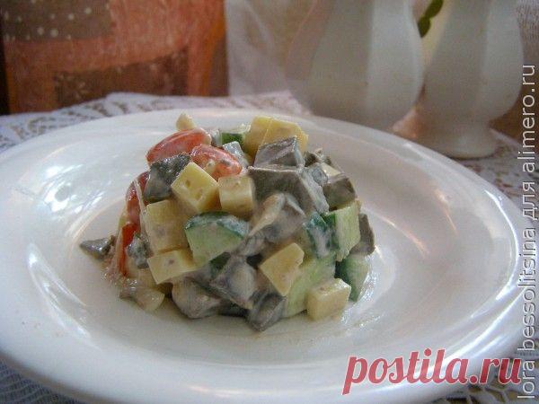 👌 Салат из печени и свежего огурца, рецепты с фото Ко мне собрались гости. Привередливые в еде. В смысле, все уже попробовали. А у меня в холодильнике все – как обычно. Кое-что из заготовок. Мясо я продумала. А как с салатом? Колба...