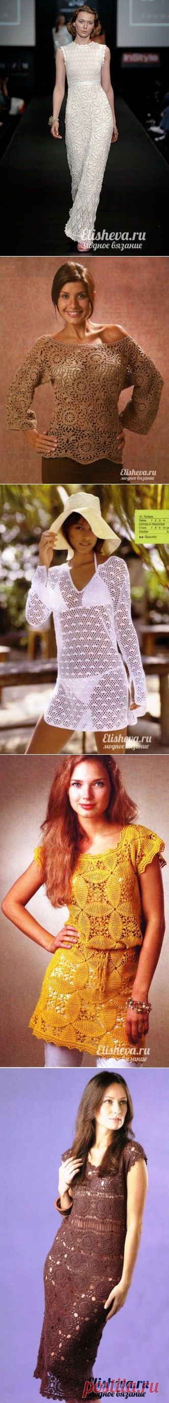 Вязание крючком. Описания к моделям, схемы » Страница 17