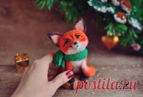Реалистичные войлочные игрушки от Любови Гореловой