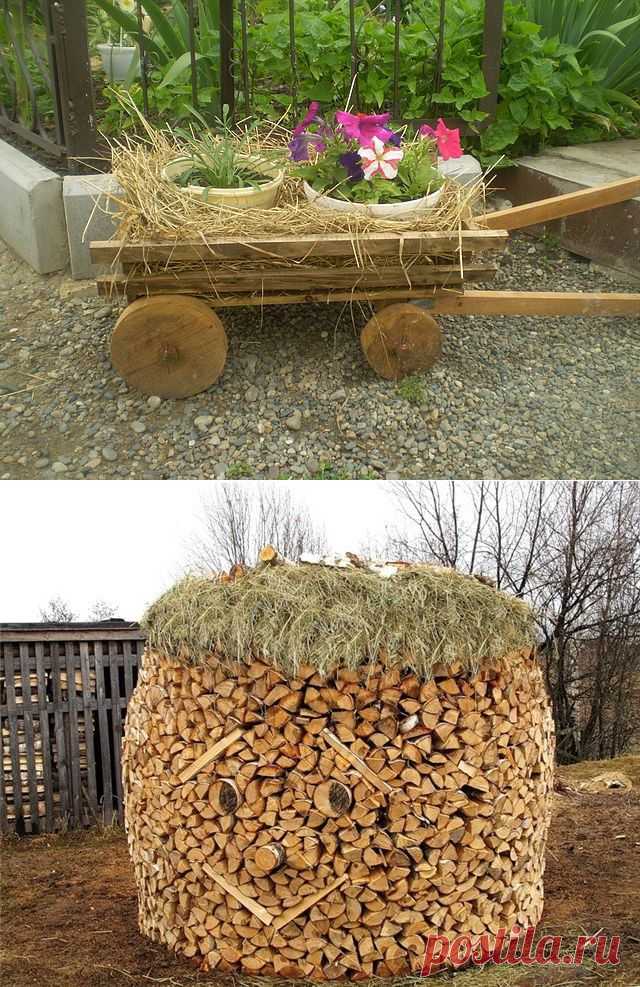 Украшение дачного участка