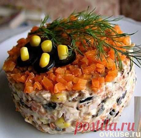 Очень вкусный салатик! - Простые рецепты Овкусе.ру