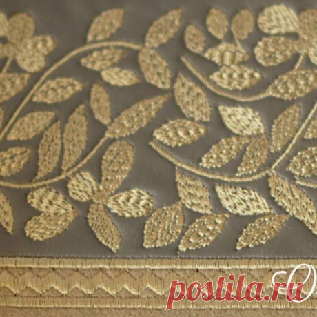 Вышивка на коже. Можно и так. 
#вышивка #машиннаявышивка #домашнийтекстиль 
#вышивканакоже
#вышивкаподарок #программыдлявышивки #индивидуальнаявышивка #вышивканазаказ #именнаявышивка #вышивкахарьков #октябрь27