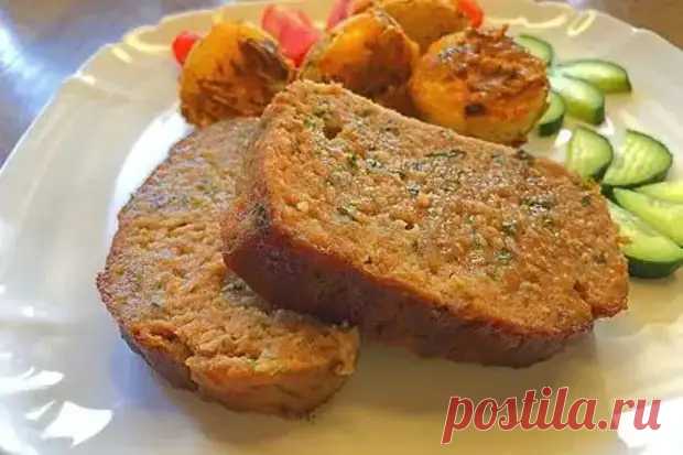 Вкусный мясной рулет с картофельным гарниром - Четыре вкуса - Медиаплатформа МирТесен