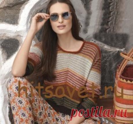 Джемпер в полоску