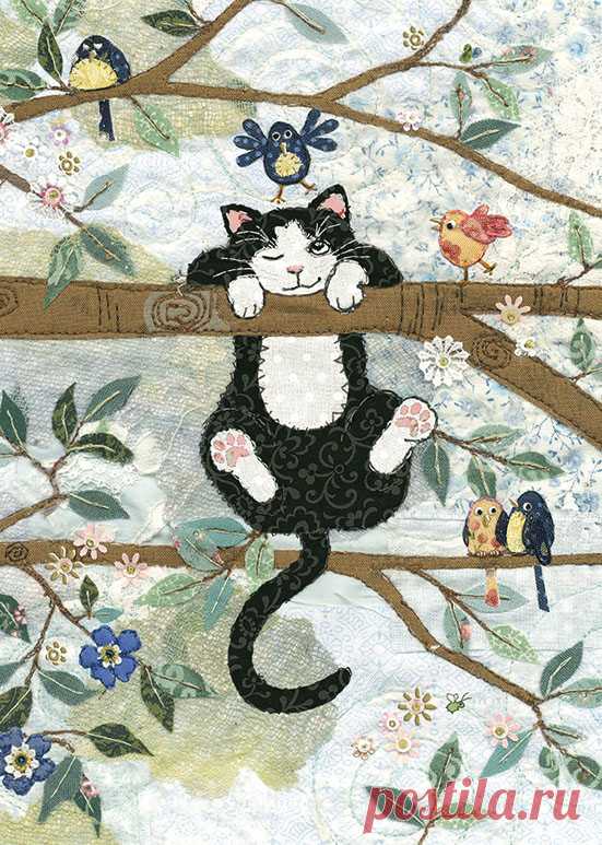Кошка- это тот же лев, лишь размером поизящней! Jane Crowther/Джейн Кроутер.
