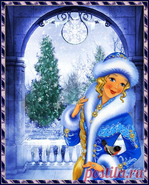 СНЕГУРОЧКА - ЭКСКЛЮЗИВ МАСТЕРОВ АНИМАЦИИ - Группы Мой Мир