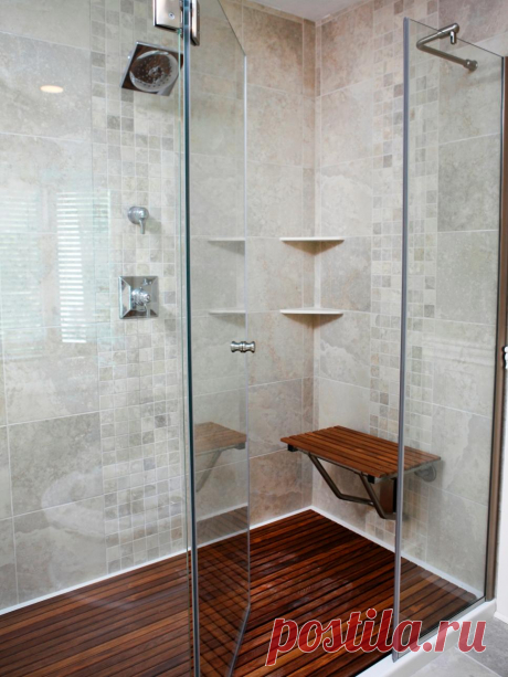Amazing Tubs and Showers Seen On Bath Crashers | DIY Bathroom Ideas - Vanities, Cabinets, Mirrors & More | DIY