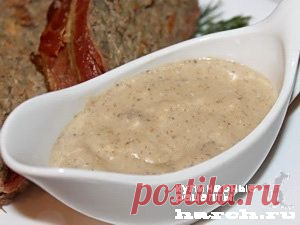 Соус грибной | Харч.ру - рецепты для любителей вкусно поесть