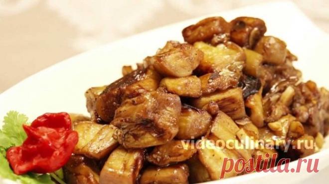 Бесподобное адобо из баклажанов - Люблю готовить