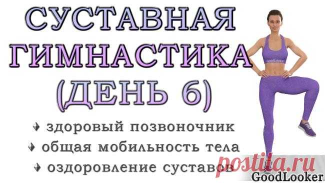 Суставная гимнастика + здоровая спина Суставная гимнастика – это отличный способ укрепить суставы и костную ткань, улучшить подвижность и мобильность, убрать боль в спине, уменьшить зажатость и скованность в теле. Предлагаем вам комплекс ...