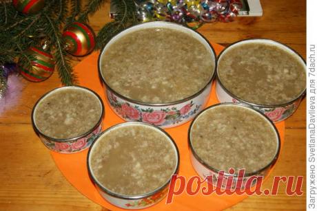 Холодец из свиных ножек - пошаговый рецепт приготовления с фото