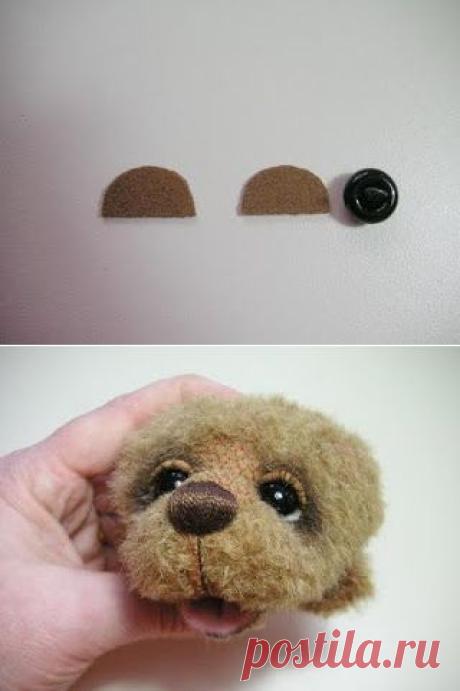 Teddy Bears Обучающие программы: площадь глаз - ресницы и веки