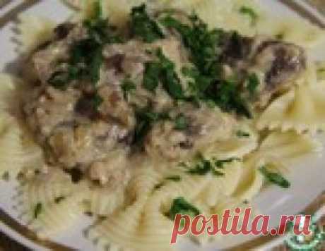 Чесночно-ореховая печень с карри - ну, очень вкусная!