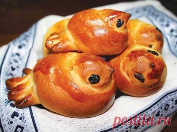 Булочки к Пасхе 