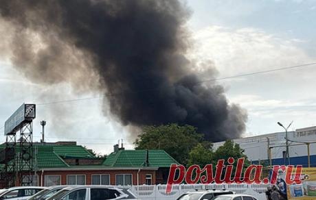 Стала известна причина пожара на складе в Ставрополе. Глава города Иван Ульянченко сообщил, что возгорание произошло из-за разгерметизации газового баллона