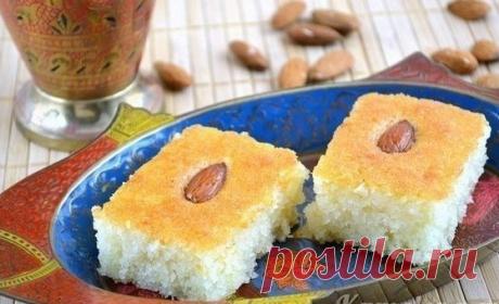 Как приготовить басбуса - известная арабская сладость - рецепт, ингредиенты и фотографии