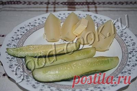 Быстрые малосольные огурцы (сухой посол)