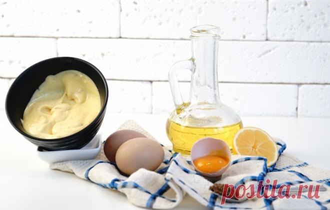 Густой домашний майонез за 2 минуты — Кулинарная книга - рецепты с фото
