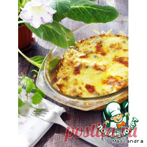Сморчки в сметане под сырной шубкой - кулинарный рецепт