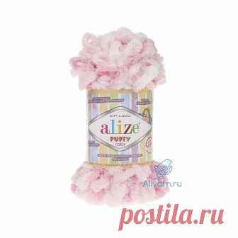 ᐉ Пряжа Alize Puffy color бело-розовый (5863) — купить в России • по цене 137 руб. Интернет-магазин пряжи AliYarn — Пряжа Alize Puffy color бело-розовый (5863) всего по цене 137 руб. ⭐ Описание товара, характеристики и отзывы.✅.