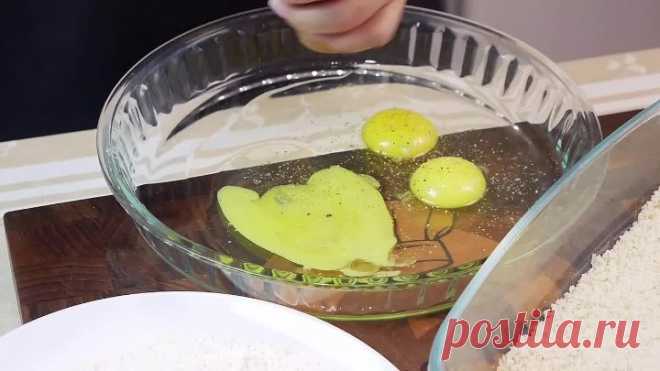 Все в ВОСТОРГЕ от этого мяса. Шницель по-ВЕНСКИ, цыганка готовит.