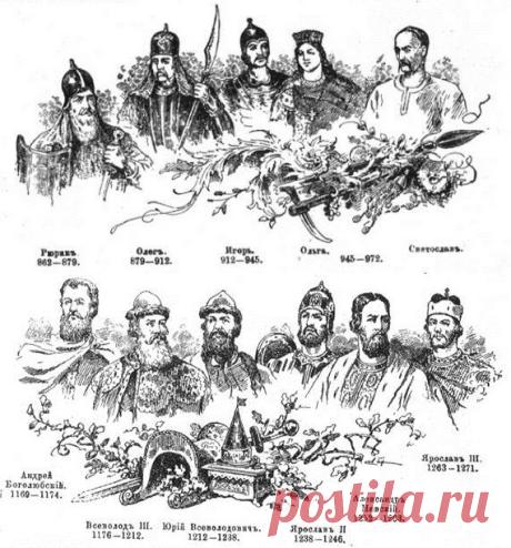 Русская История. Правители Руси, Российской Империи, России.