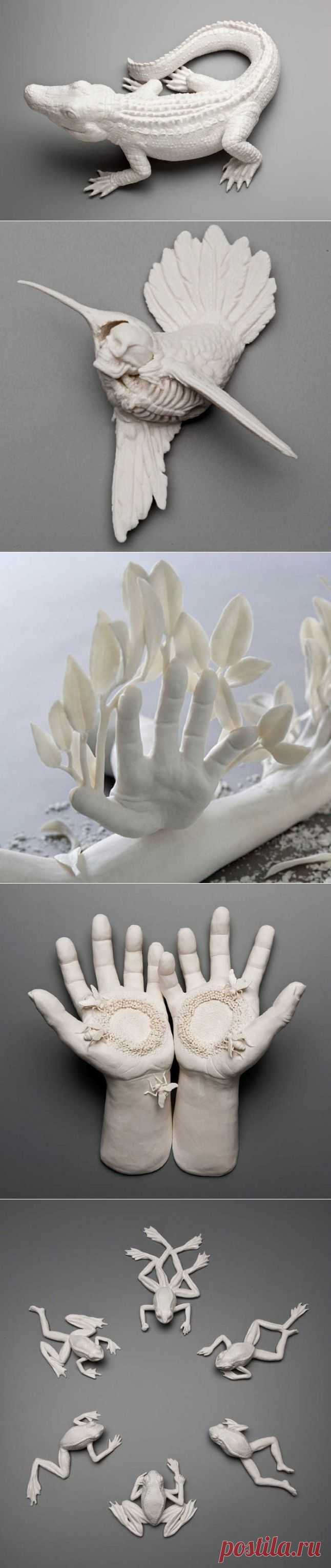 (+1) - Необычные фигурки из фарфора от Kate MacDowell | Искусство