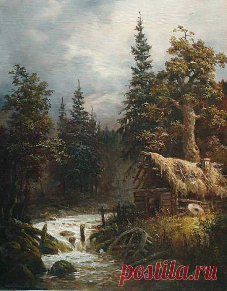 Андрей Шишкин. Старая мельница