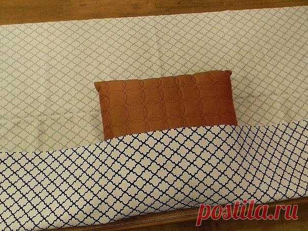Стильная наволочка своими руками