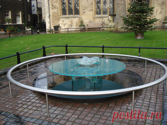 место эшафота.