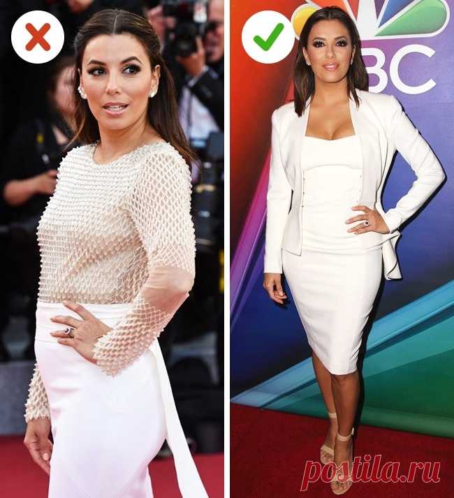 10 примеров, как можно скорректировать силуэт одеждой