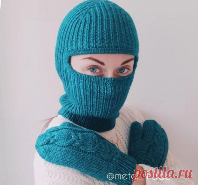 ​Балаклава спицами Балаклава спицамиАвтор metel_made.Подробное описание смотрите ниже.